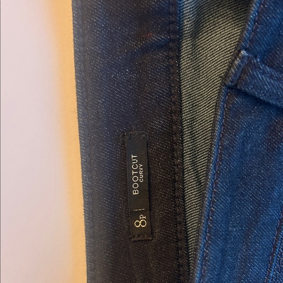 Talbots dark blue denim Boot Cut Jeans - Picture 2 of 5